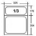 CONTENITORI FORATI (7 pezzi) GN 1/3 H 150mm 325x176mm ACCIAIO INOX