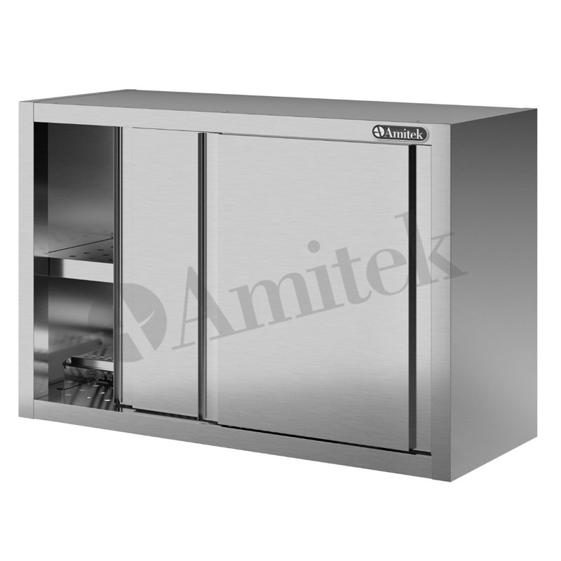 Pensile scolapiatti in acciaio inox 1200x400x660h- Macchine del Gusto